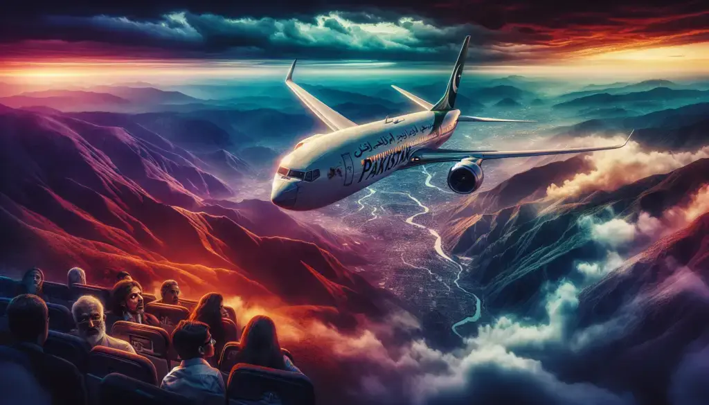 Hijacked Pakistan International Airlines plane